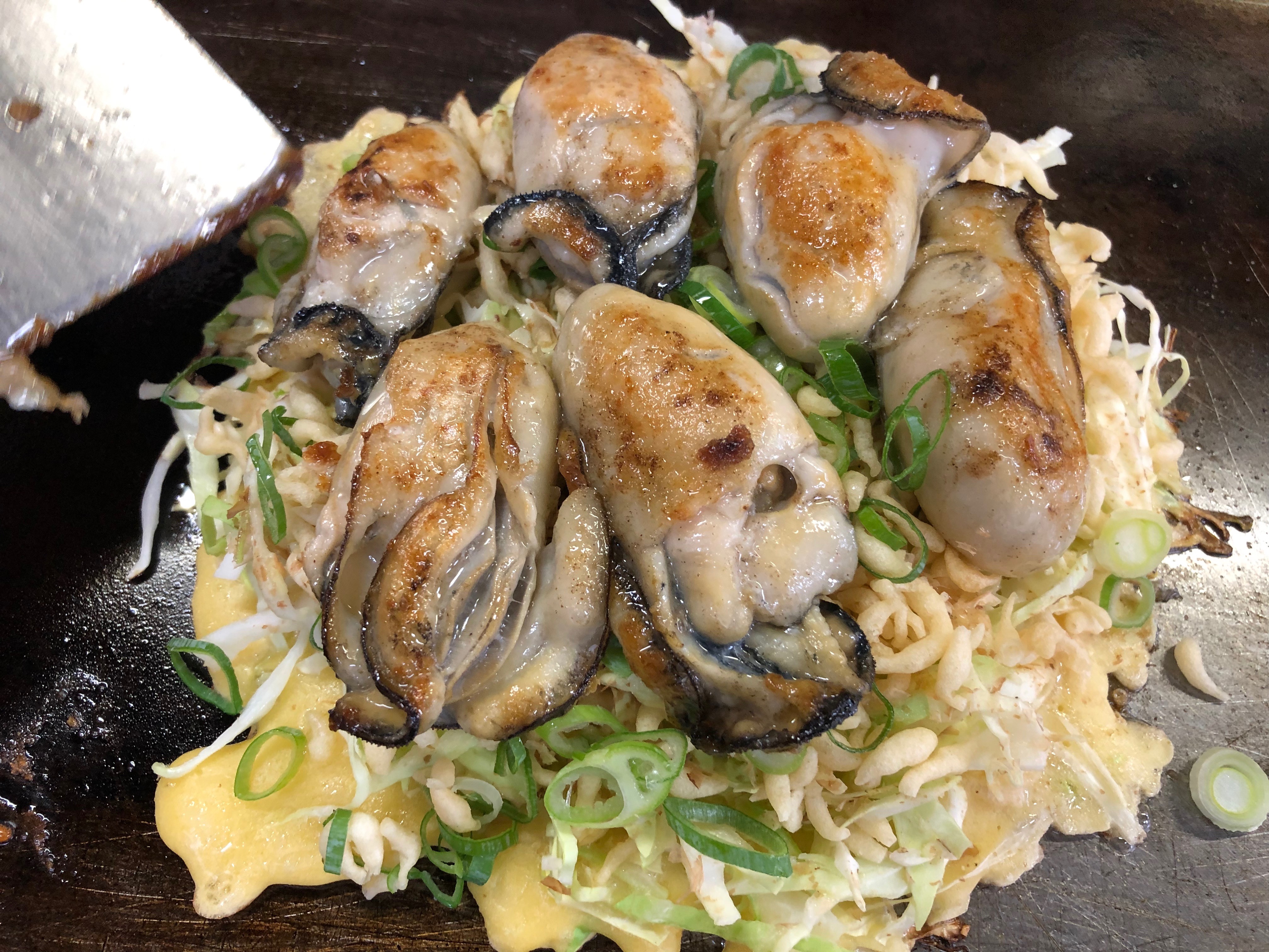 4種の味が楽しめる日生の名物カキオコ | 海と日本PROJECT in 岡山